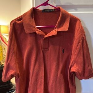 Polo by Ralph Lauren Men's Red Polo Shirt